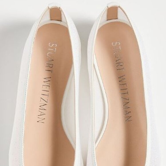 Stuart Weitzman Sleek Bow Flats - Picture 4 of 5